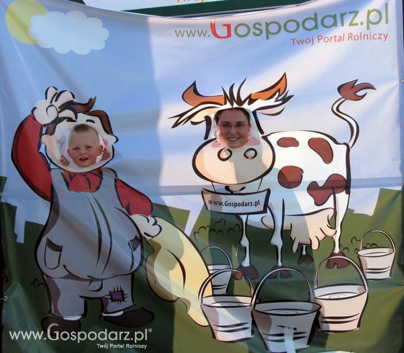 Gospodarz i Krówka znajdź swoje zdjęcie z Zielonego Agro Show 