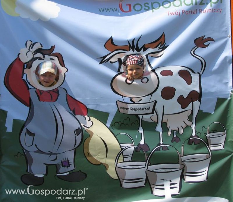 Gospodarz i Krówka znajdź swoje zdjęcie z Zielonego Agro Show 