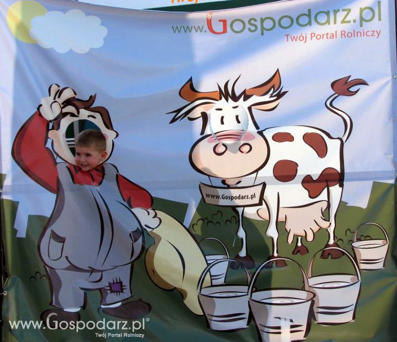 Gospodarz i Krówka znajdź swoje zdjęcie z Zielonego Agro Show 