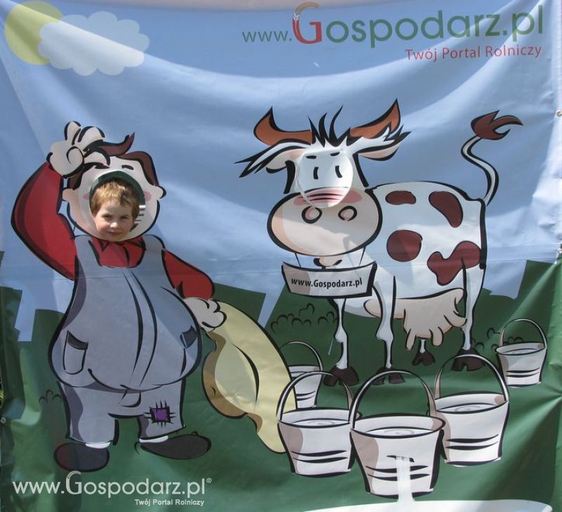 Gospodarz i Krówka znajdź swoje zdjęcie z Zielonego Agro Show 