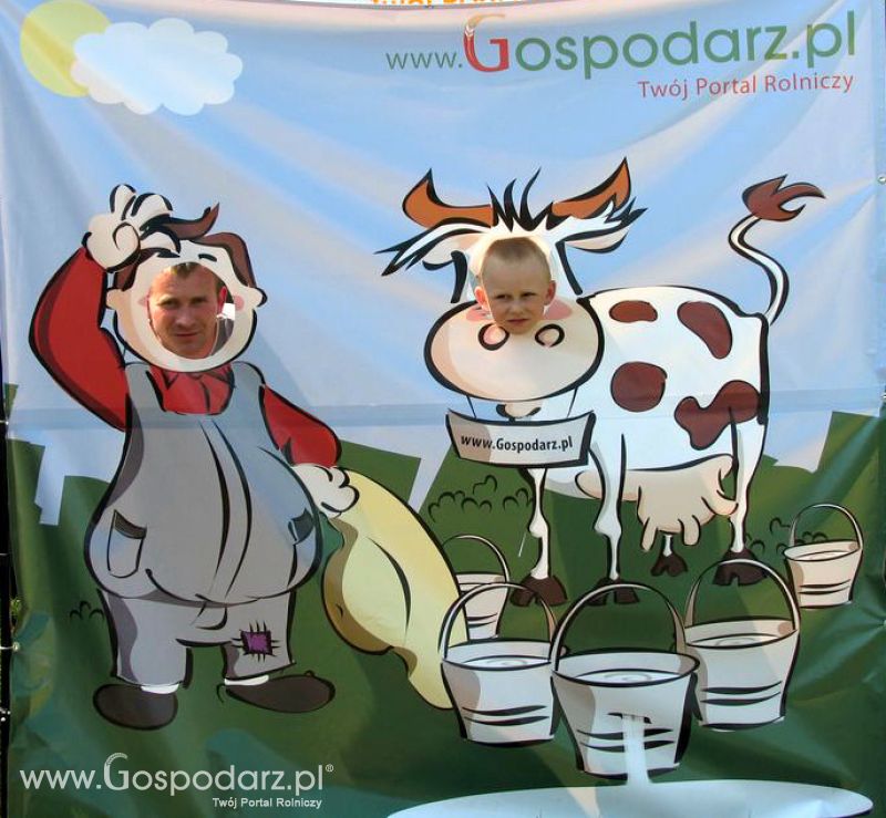 Gospodarz i Krówka znajdź swoje zdjęcie z Zielonego Agro Show 