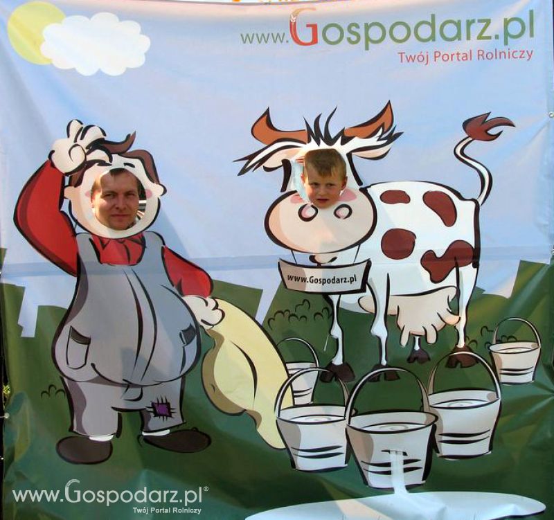 Gospodarz i Krówka znajdź swoje zdjęcie z Zielonego Agro Show 