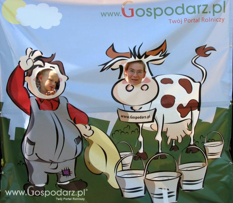 Gospodarz i Krówka znajdź swoje zdjęcie z Zielonego Agro Show 