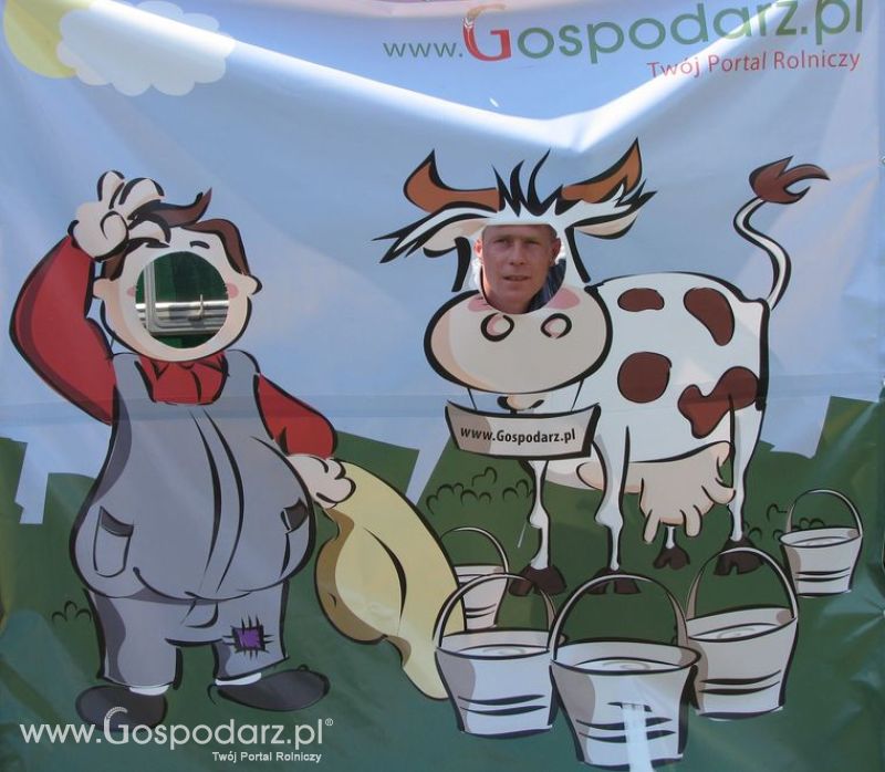 Gospodarz i Krówka znajdź swoje zdjęcie z Zielonego Agro Show 