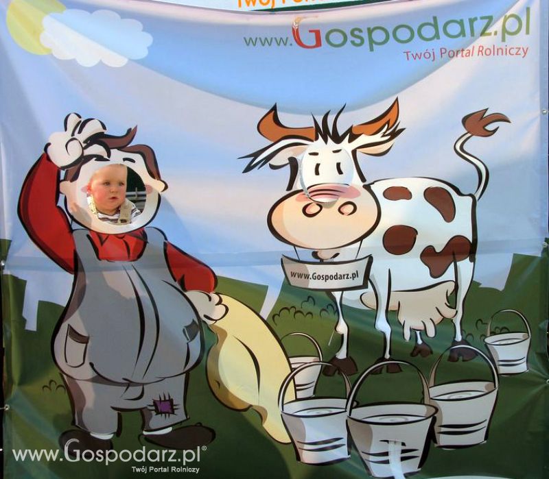 Gospodarz i Krówka znajdź swoje zdjęcie z Zielonego Agro Show 