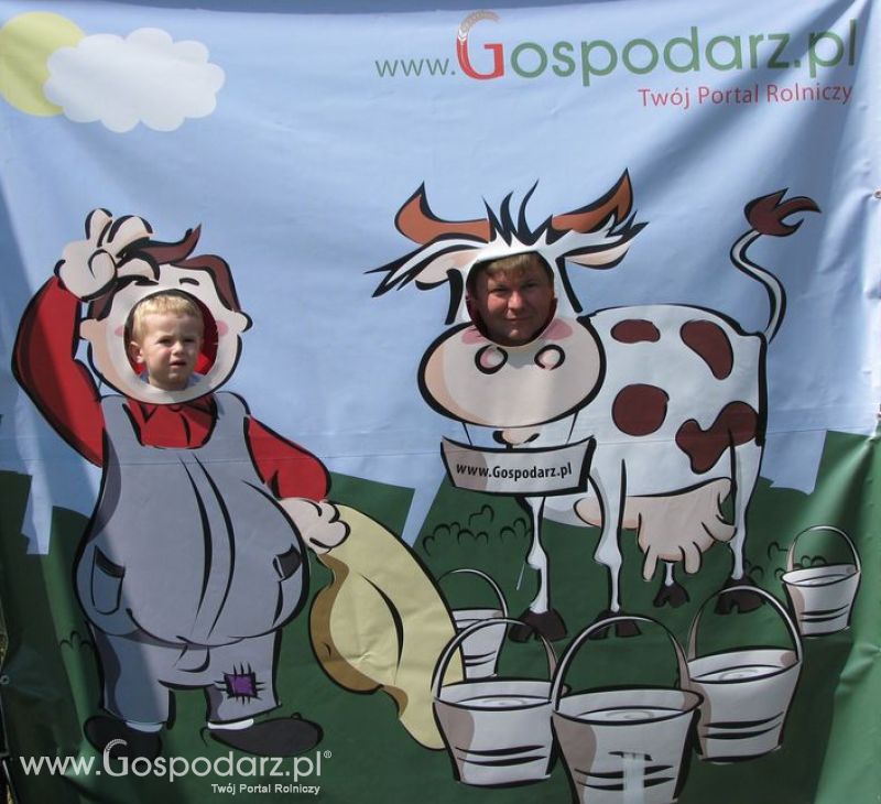 Gospodarz i Krówka znajdź swoje zdjęcie z Zielonego Agro Show 