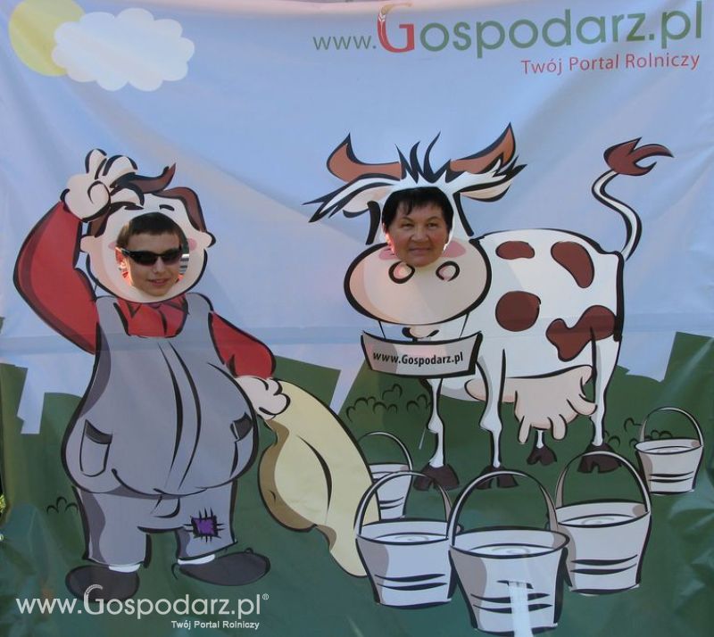 Gospodarz i Krówka znajdź swoje zdjęcie z Zielonego Agro Show 