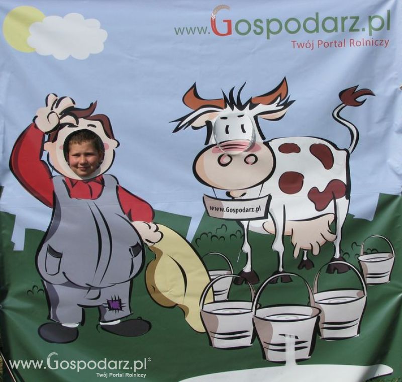 Gospodarz i Krówka znajdź swoje zdjęcie z Zielonego Agro Show 