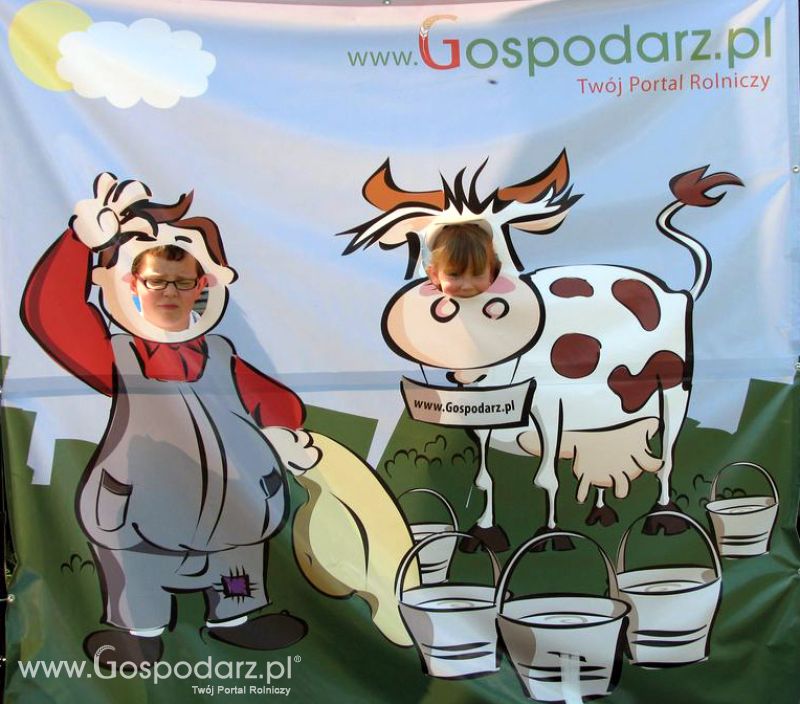 Gospodarz i Krówka znajdź swoje zdjęcie z Zielonego Agro Show 