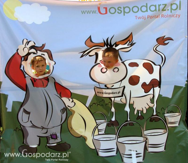 Gospodarz i Krówka znajdź swoje zdjęcie z Zielonego Agro Show 