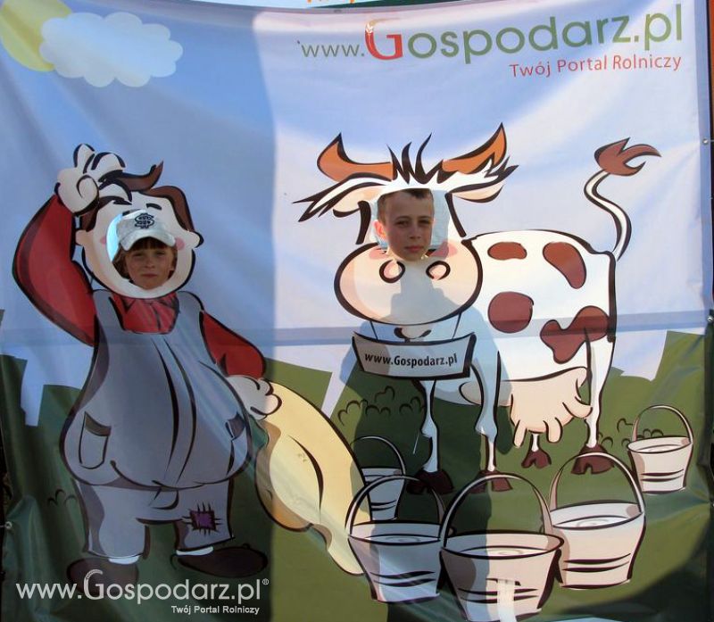 Gospodarz i Krówka znajdź swoje zdjęcie z Zielonego Agro Show 