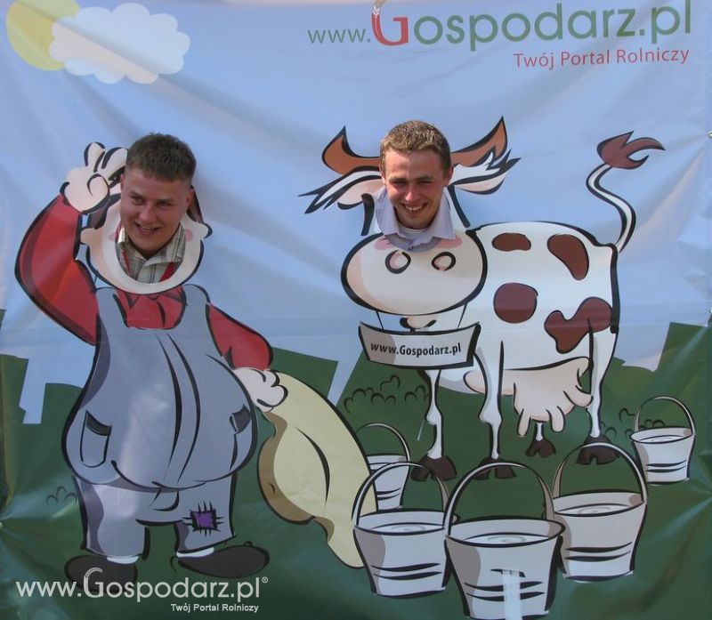 Gospodarz i Krówka znajdź swoje zdjęcie z Zielonego Agro Show 