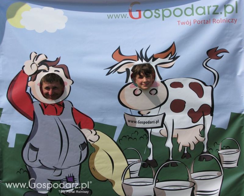 Gospodarz i Krówka znajdź swoje zdjęcie z Zielonego Agro Show 