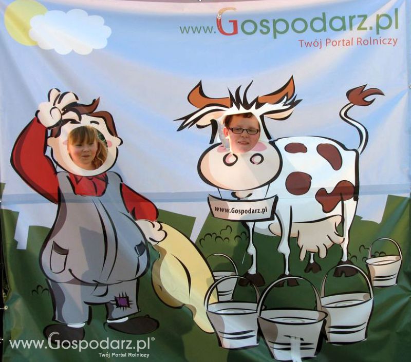 Gospodarz i Krówka znajdź swoje zdjęcie z Zielonego Agro Show 