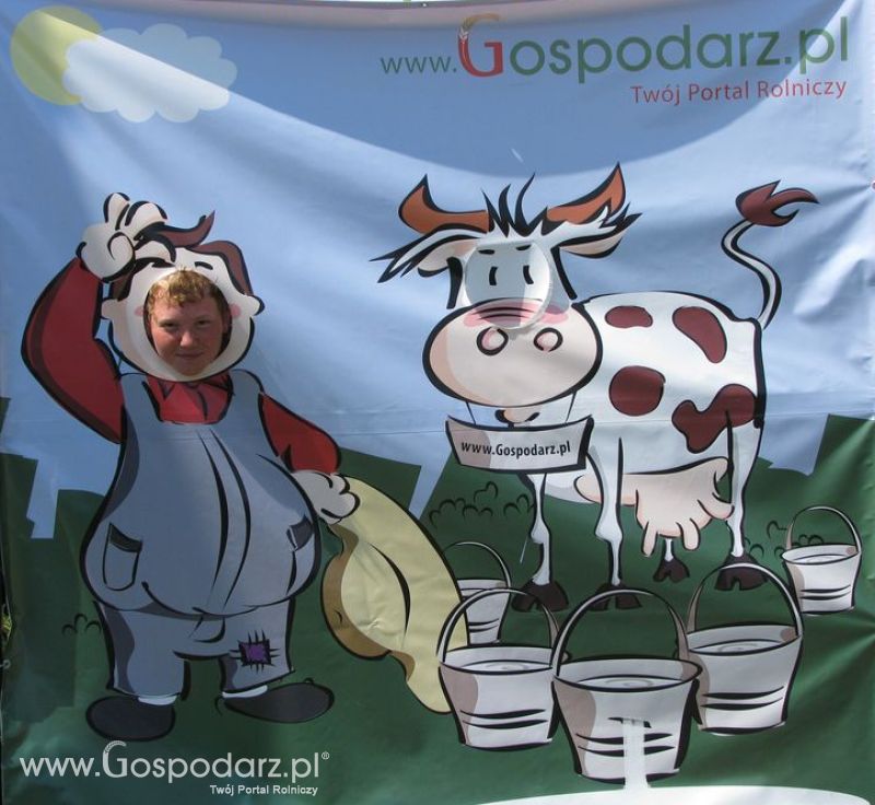 Gospodarz i Krówka znajdź swoje zdjęcie z Zielonego Agro Show 