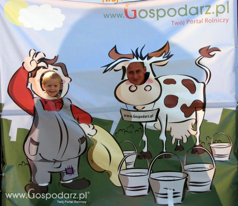 Gospodarz i Krówka znajdź swoje zdjęcie z Zielonego Agro Show 