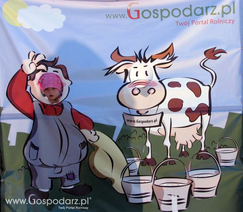 Gospodarz i Krówka znajdź swoje zdjęcie z Zielonego Agro Show 