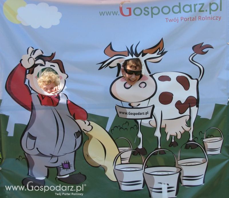 Gospodarz i Krówka znajdź swoje zdjęcie z Zielonego Agro Show 