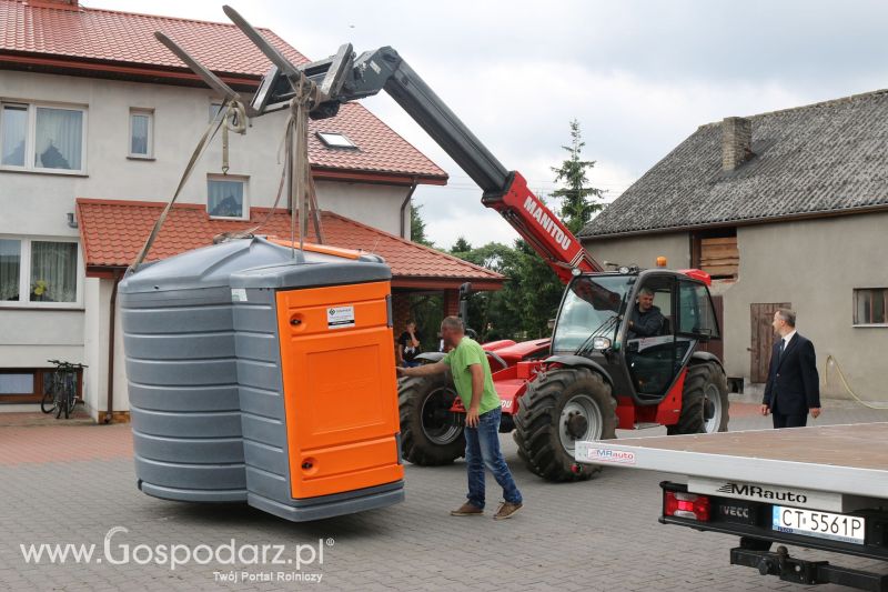 Wręczenie nagrody Zbiornik Gospodarza