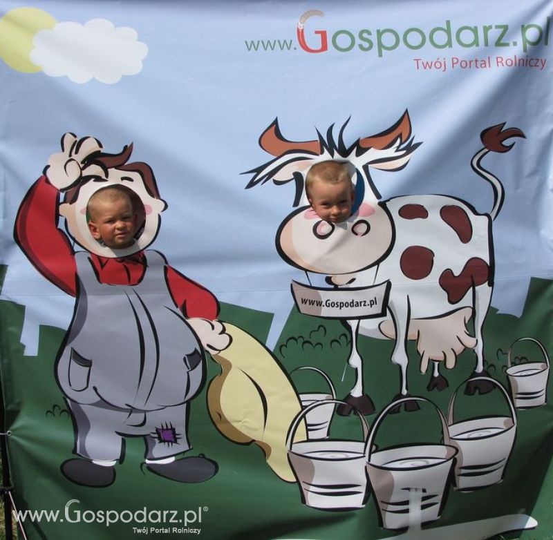 Gospodarz i Krówka znajdź swoje zdjęcie z Zielonego Agro Show 