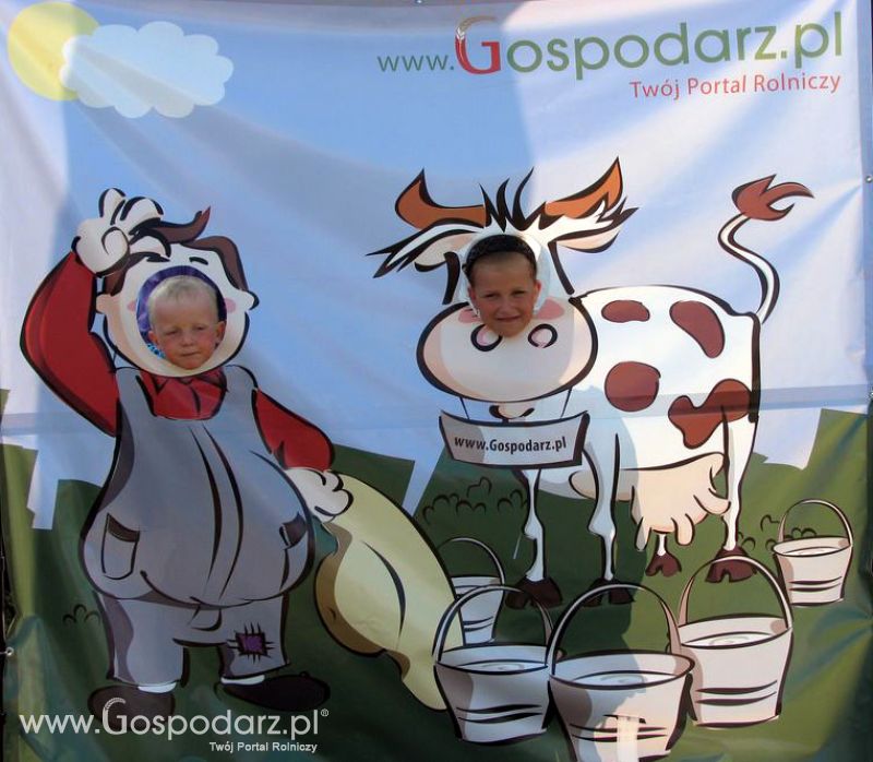 Gospodarz i Krówka znajdź swoje zdjęcie z Zielonego Agro Show 