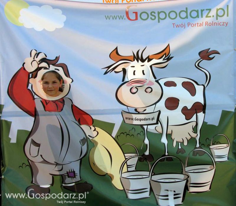 Gospodarz i Krówka znajdź swoje zdjęcie z Zielonego Agro Show 