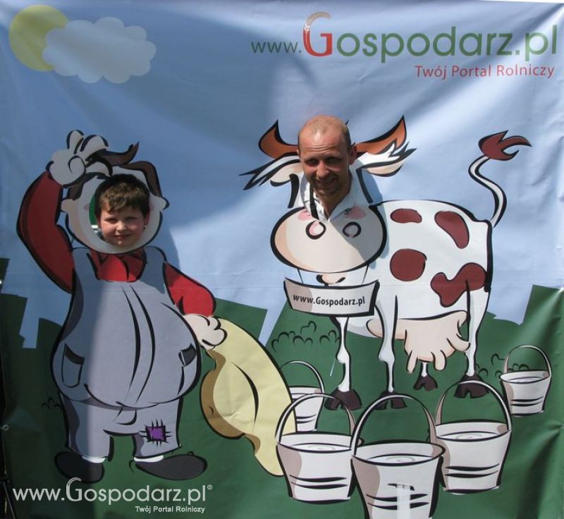 Gospodarz i Krówka znajdź swoje zdjęcie z Zielonego Agro Show 