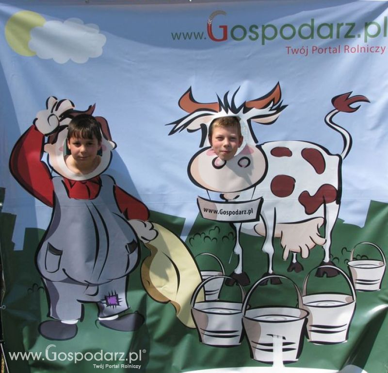 Gospodarz i Krówka znajdź swoje zdjęcie z Zielonego Agro Show 