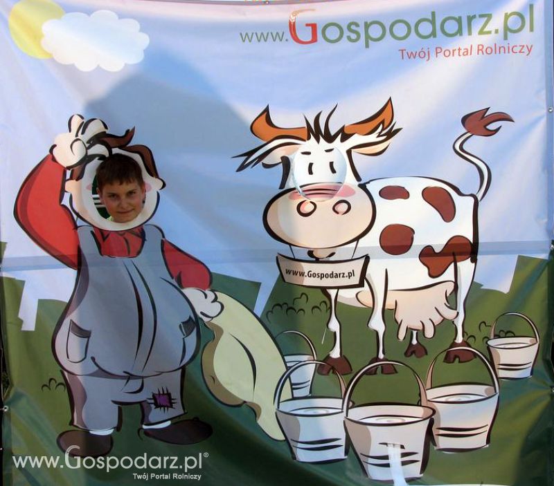 Gospodarz i Krówka znajdź swoje zdjęcie z Zielonego Agro Show 