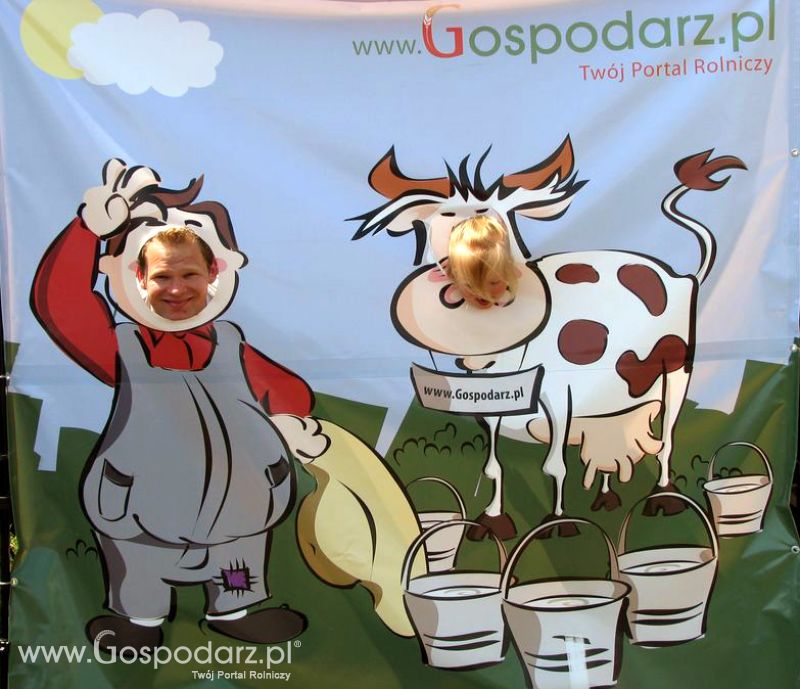 Gospodarz i Krówka znajdź swoje zdjęcie z Zielonego Agro Show 