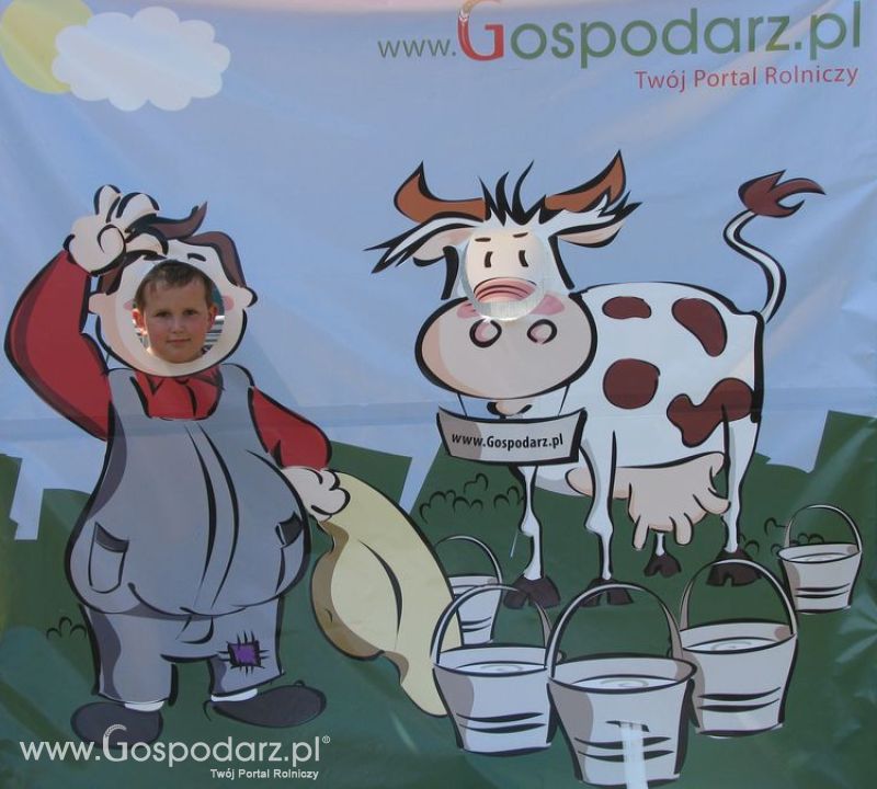 Gospodarz i Krówka znajdź swoje zdjęcie z Zielonego Agro Show 