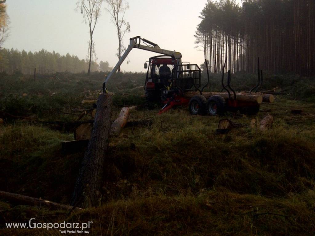 PROKMAR DF 504 Ciągnik Leśny 4WD 3