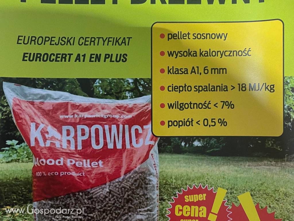 Pellet sosnowy Karpowicz - najlepszy wybór na zimę!