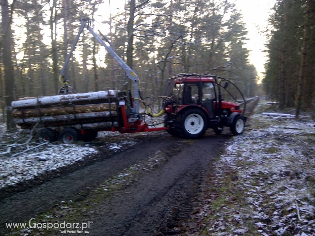 PROKMAR DF 504 Ciągnik Leśny 4WD 8