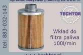 Wymienny wkład filtra paliwa 100l/min do oleju - PIUSI