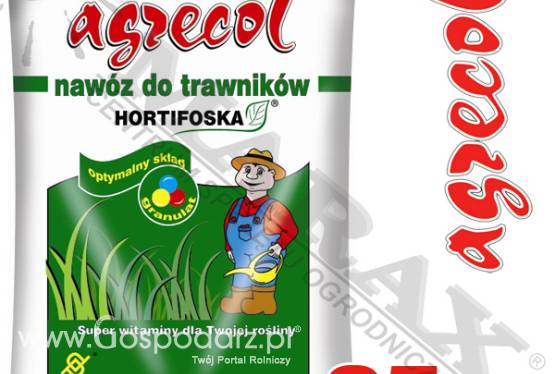 Nawóz do trawników HORTIFOSKA AGRECOL 25 kguniwersalny nawóz do trawników