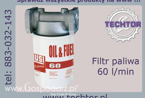 Filtr wstępny do paliwa, oleju, ON CF60 – PIUSI z głowicą