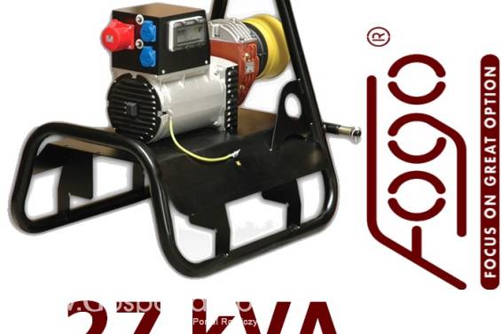 Agregat rolniczy AGROVOLT AV27 moc 27 kVA, agregat prądotwórczy, generator prądu