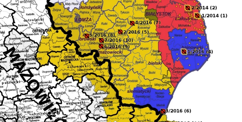 ASF w Polsce. Nowy zasięg obszarów objętych restrykcjami