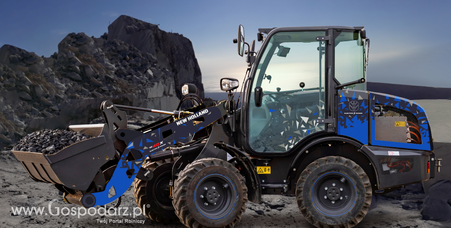 New Holland zdobywa nagrodę GOOD DESIGN® za zaawansowaną elektryczną kompaktową ładowarkę kołową